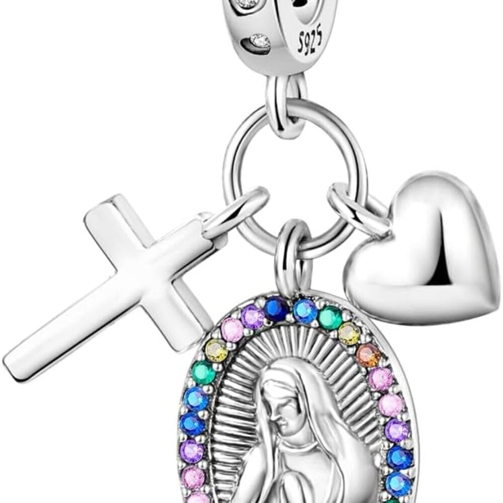 925 Sterling Silver Dangle Charm Jewelry for Women for Bracelets Necklaces